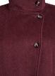 Mantel met wol en opstaande kraag, Rood, Packshot image number 2