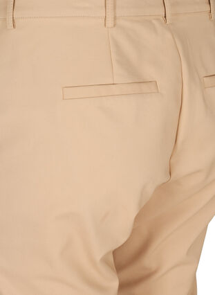 Pantalon classique longueur cheville, Sand, Packshot image number 3