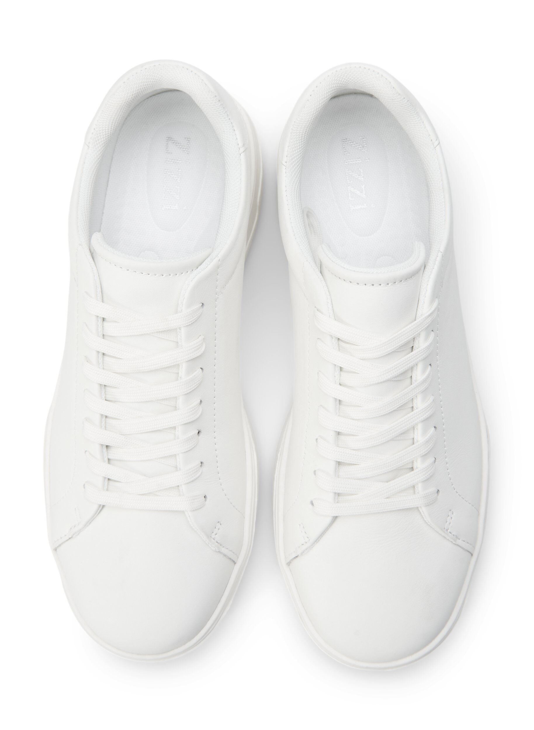 Zizzi Baskets larges en cuir, White, Packshot image number 1