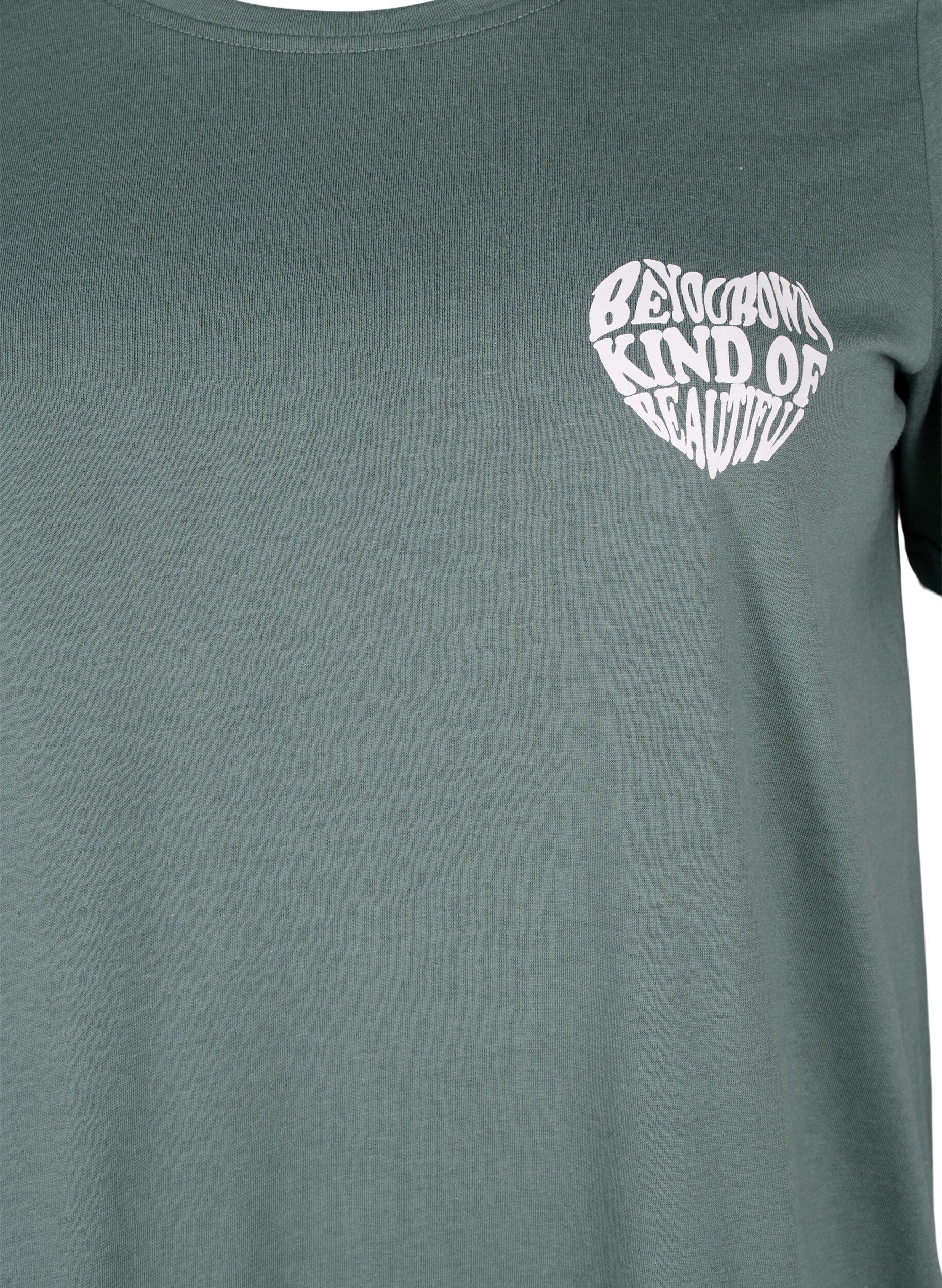 Zizzi FLASH &ndash; T-shirt imprim&eacute;, Balsam G. Beautiful, Packshot image number 2