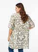Viscose tuniek met print, Oil Green Grap. AOP, Model image number 1