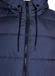 Veste longue avec capuche et poches, Bleu, Packshot image number 2