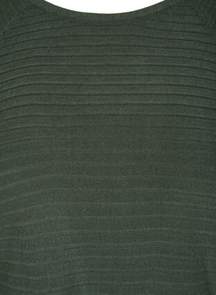 Gebreide trui met patroon en ronde hals, Urban Chic, Packshot image number 2