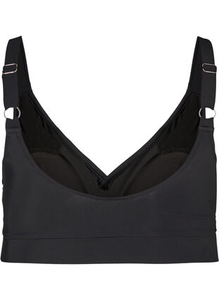 Bikini top, Black, Packshot image number 1