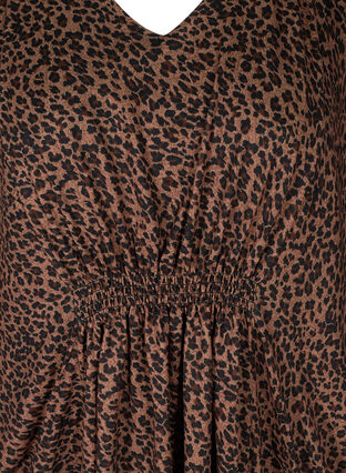 Tuniek met luipaardprint en smokwerk, Leo, Packshot image number 2