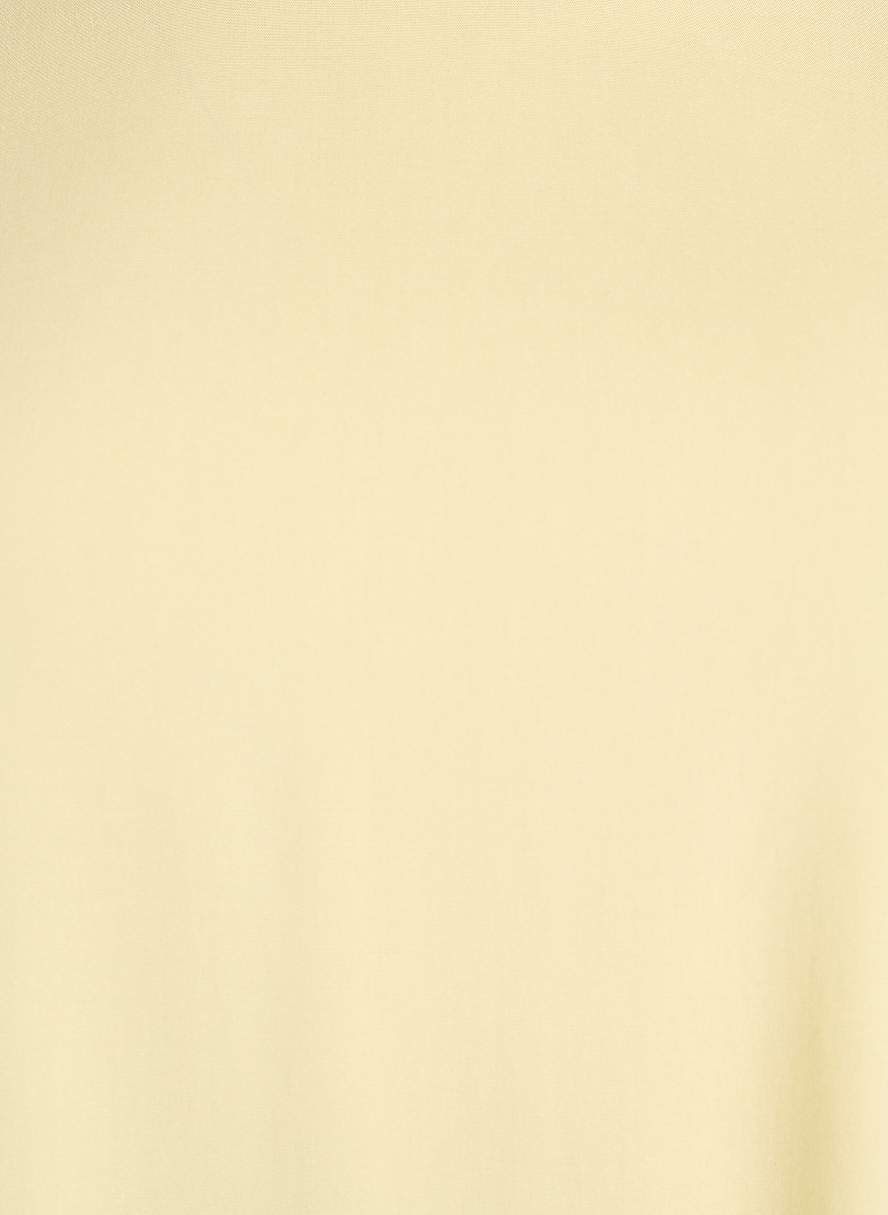 ZizziGeweven blouse met korte mouwen en ronde hals, Geel, Packshot image number 2