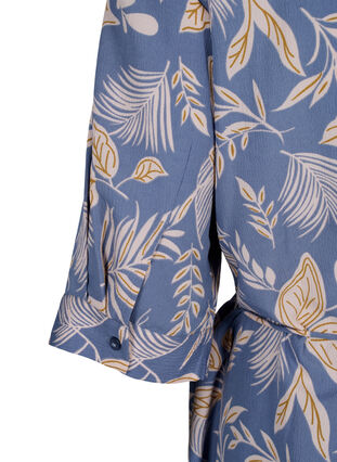 FLASH - Robe chemise avec imprimé, Delft AOP, Packshot image number 3