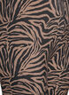 Viscose leggings met zebraprint, Bruin, Packshot image number 2