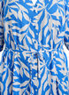 FLASH - Jurk met print en strikceintuur, Blauw, Packshot image number 2