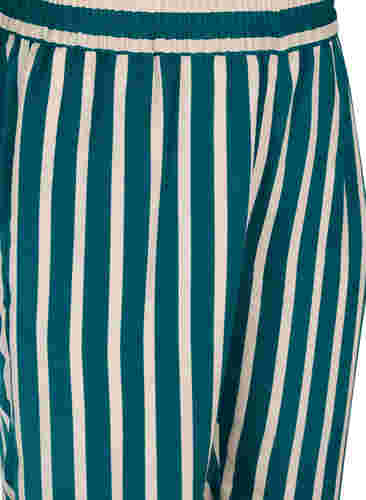Pantalon ample à rayures, Green Stripe, Packshot image number 2