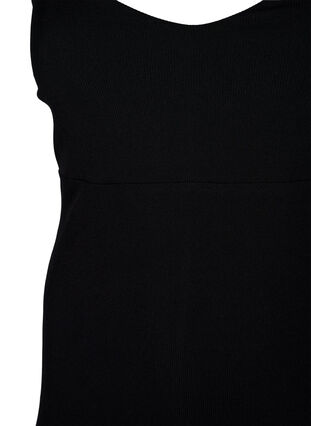 Robe tie-dye en côte, Black, Packshot image number 2