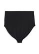 Bas de bikini avec taille extra haute, Noir, Packshot image number 1