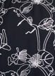 Chemisier &agrave; manches courtes avec motif brod&eacute;, Noir, Packshot image number 2