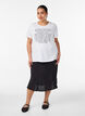 T-shirt met motief, Wit, Model image number 1