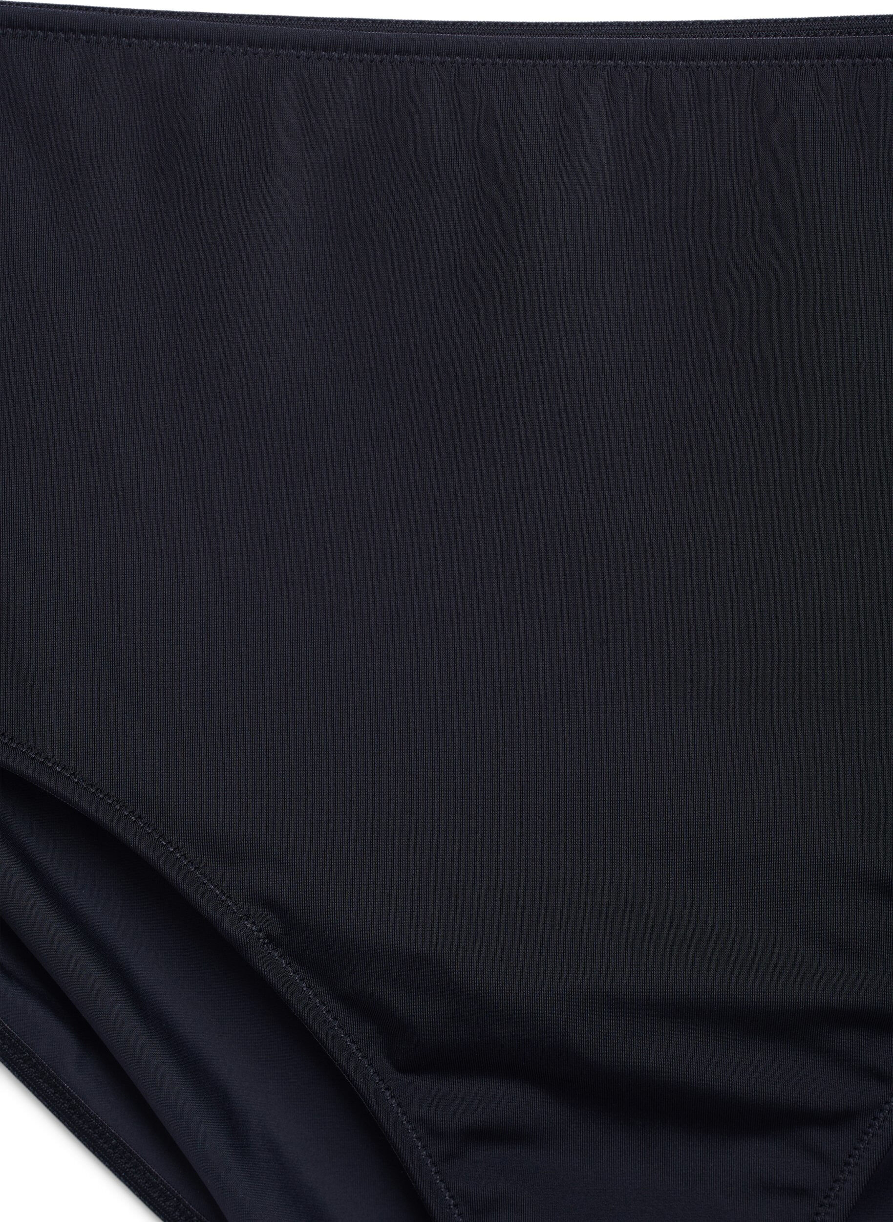 ZizziMicrofiber slip met binnenzakje, Zwart, Packshot image number 2