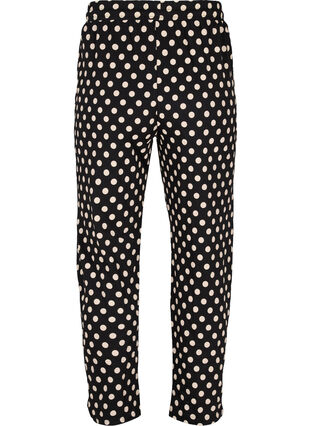 Bas de pyjama, Black W. Angora Dot, Packshot image number 1
