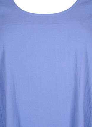 Robe en coton à manches courtes, Wedgewood, Packshot image number 2