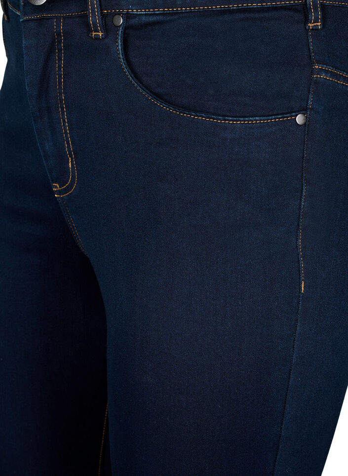 Jean Amy super slim à taille haute, Unwashed, Packshot image number 2