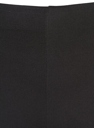 Klassieke legging in effen kleur, Black, Packshot image number 2