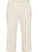 Losse broek met 7/8 lengte, Beige, Packshot image number 0