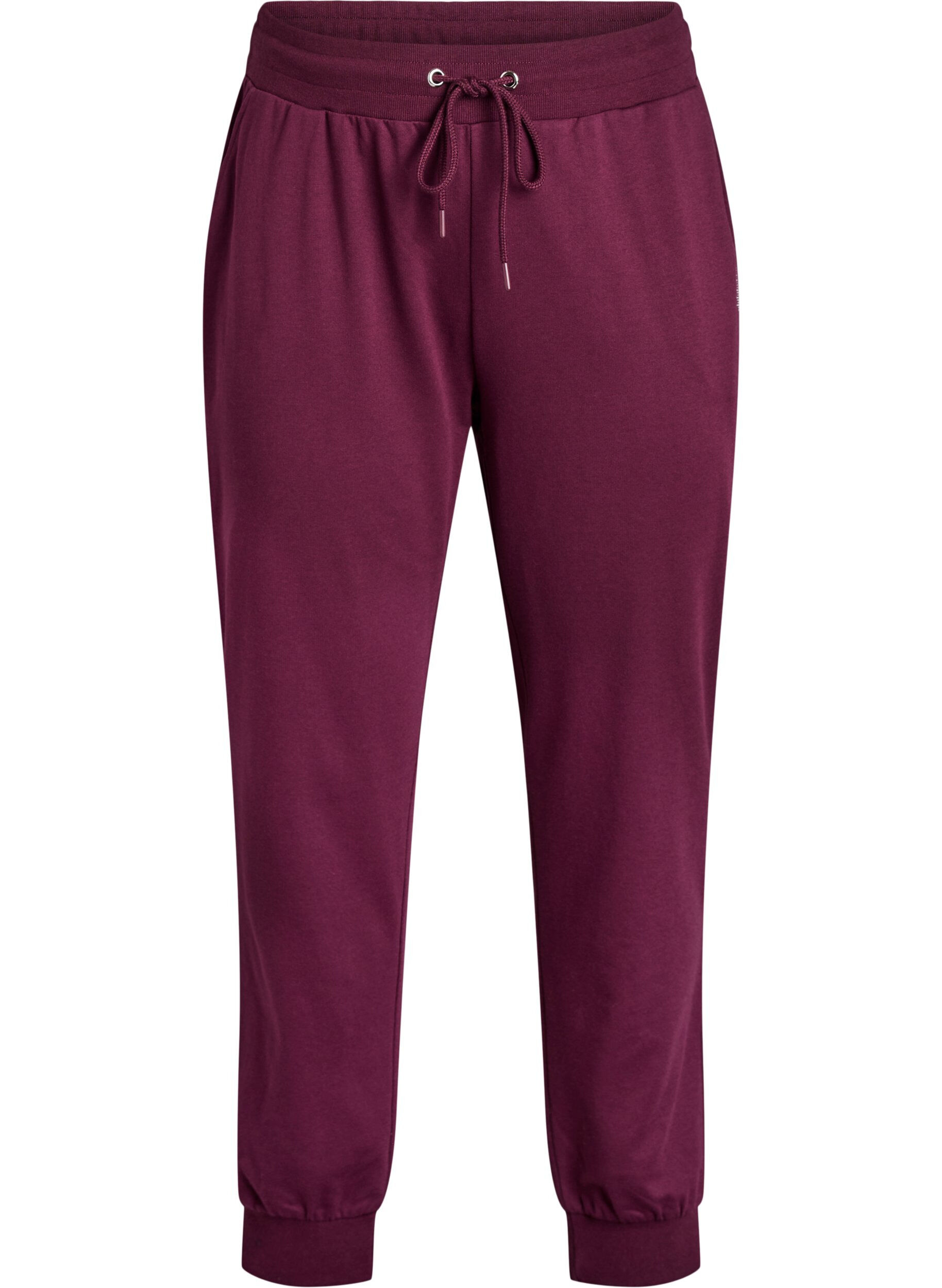 ZizziPantalon de surv&ecirc;tement ample avec poches, Bordeaux, Packshot image number 0