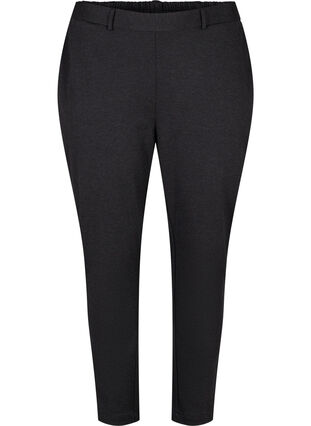 Pantalon court avec poches et  cordon de serrage réglable, Dark Grey Melange, Packshot image number 0