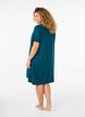 Chemise de nuit &agrave; manches courtes en coton biologique, Vert, Model image number 2