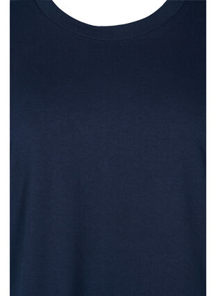 Top en coton avec manches larges, longueur 2/4, Night Sky, Packshot image number 2