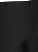 Nauwsluitende capri broek in viscosemix, Zwart, Packshot image number 3