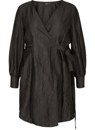 Robe portefeuille, Black, Packshot image number 0
