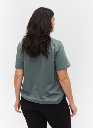 T-shirt à manches courtes avec imprimé, Sea Pine W. Silver, Model image number 1