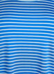 T-shirt met TENCEL&trade; Lyocell en strepen, Blauw, Packshot image number 2