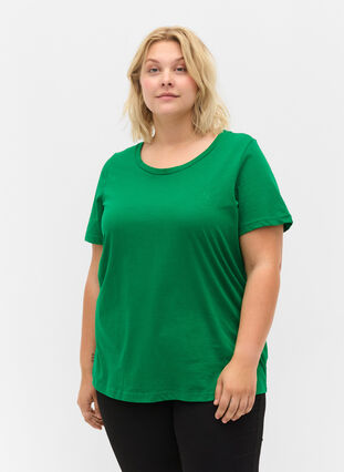 T-shirt met korte mouwen en een ronde hals, Jolly Green MB, Model image number 0