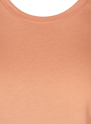 T-shirt met mix van katoen, Shrimp Mel., Packshot image number 2