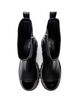 Large - Bottine chunky avec détail en vernis, Noir, Packshot image number 2