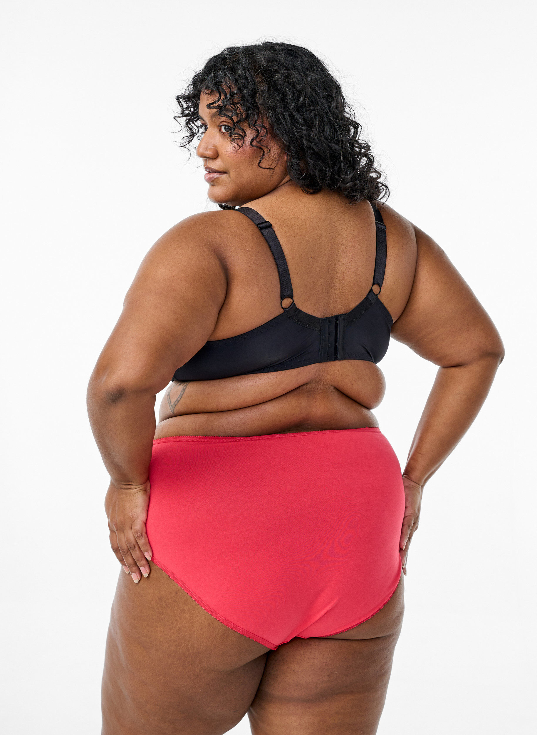 Zizzi7-pack de culottes avec une taille standard, Mixed colours, Model image number 1