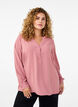 FLASH - Blouse met lange mouwen, Roze, Model image number 0