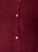 Cardigan en maille avec manches courtes, Bordeaux, Packshot image number 2