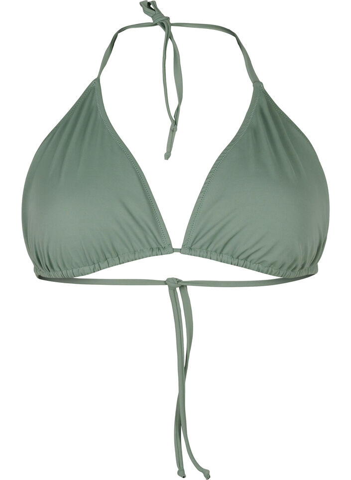 Driehoeksbikini beha, Groen, Packshot image number 0