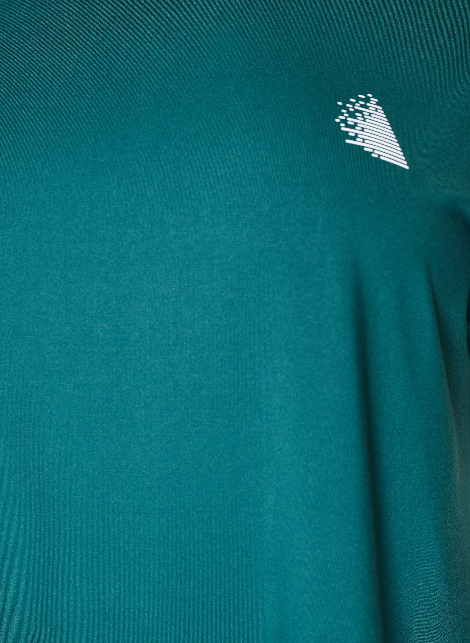 ZizziT-shirt de sport couleur unie, Vert, Packshot image number 2