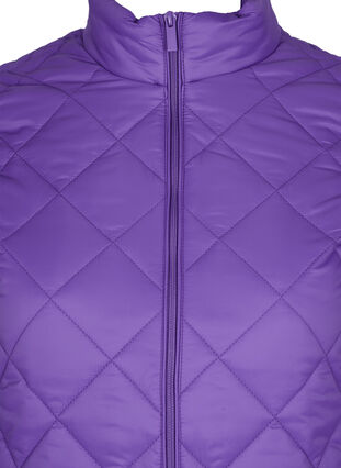 Veste légère matelassée avec fermeture éclair et poches, Ultra Violet, Packshot image number 2