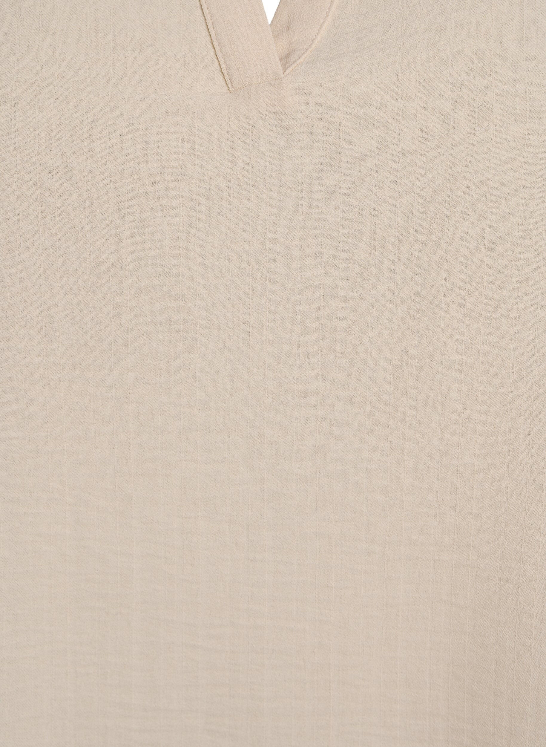 ZizziLuchtige blouse met korte mouwen, Beige, Packshot image number 2