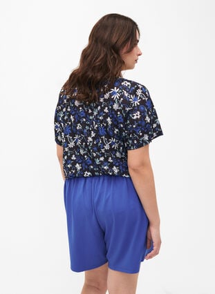 FLASH - Shorts amples avec des poches, Dazzling Blue, Model image number 1