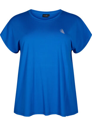 Trainings T-shirt met korte mouwen, Princess Blue, Packshot image number 0