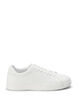 Baskets larges en cuir, White, Packshot image number 0