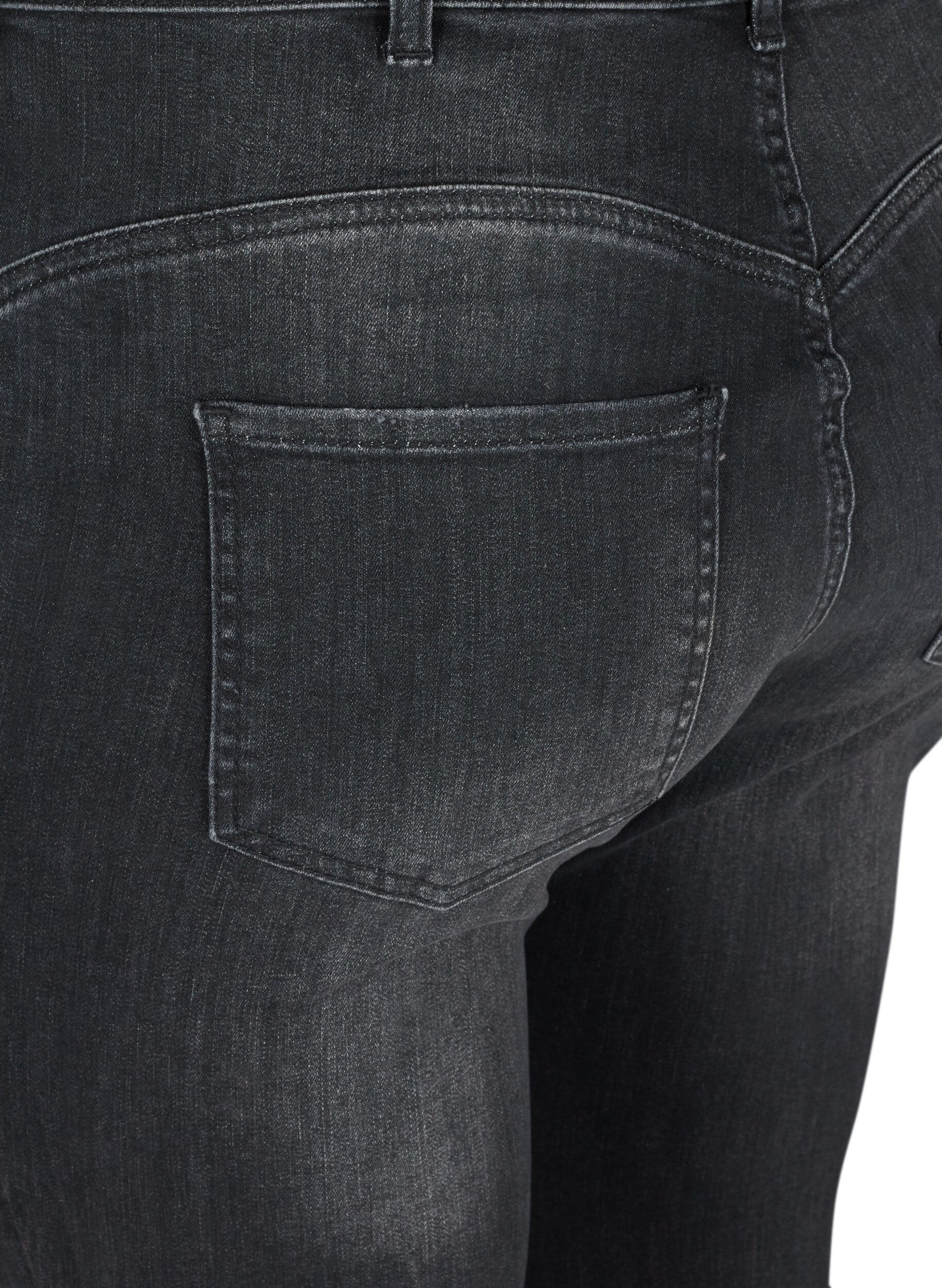 ZizziAmy jeans, Grey Denim, Packshot image number 3