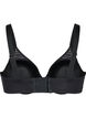 Soutien-gorge moulé avec maille rayée, Black, Packshot image number 1