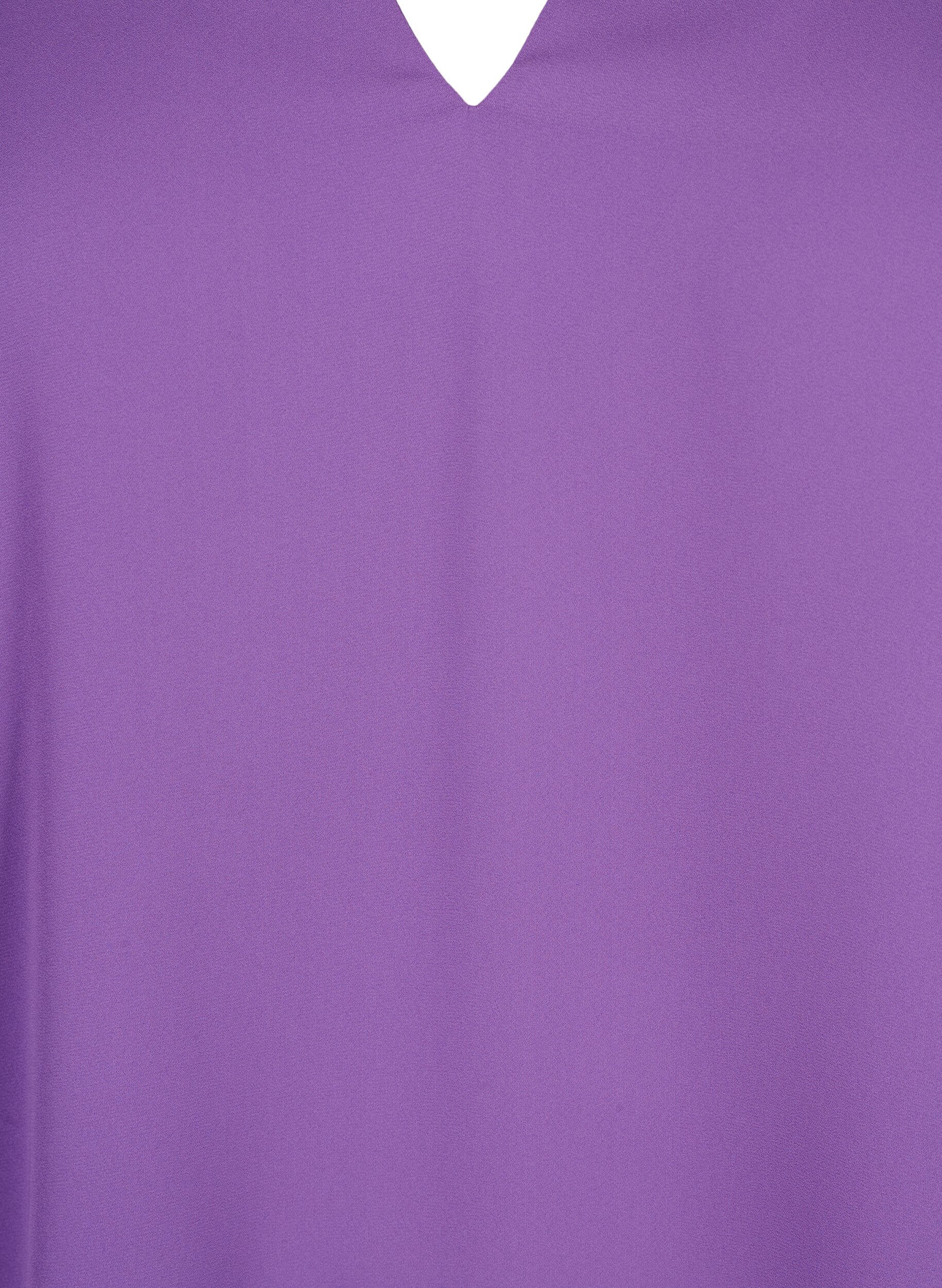 ZizziBlouse met lange mouwen en kreukels op de rug, Pansy, Packshot image number 2