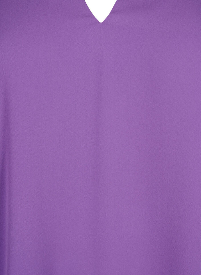 Blouse met lange mouwen en kreukels op de rug, Pansy, Packshot image number 2