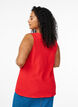 Haut sans manches et textur&eacute;, Rouge, Model image number 2